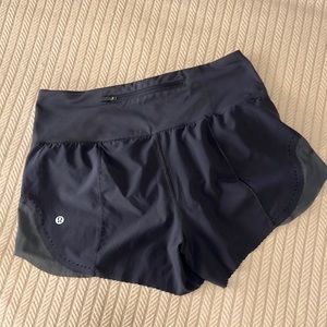 Grey Lululemon shorts size 6